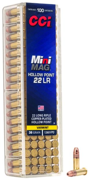 Picture of CCI 0031 22LR MINIMAG 36 HP 100/50