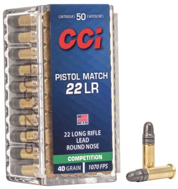 Picture of CCI 0051 22LR PSTL MTCH 40 LRN 50/100