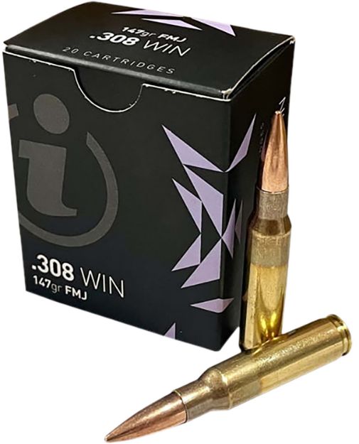 Picture of AMMOINC IGMAN308-20 IGMAN 308 147 FMJ 20/50