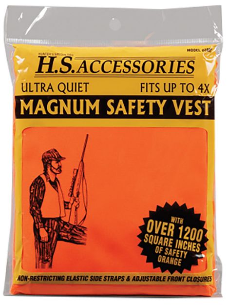 Picture of HS HS02002 MAGNUM SAFETY VEST ORANGE