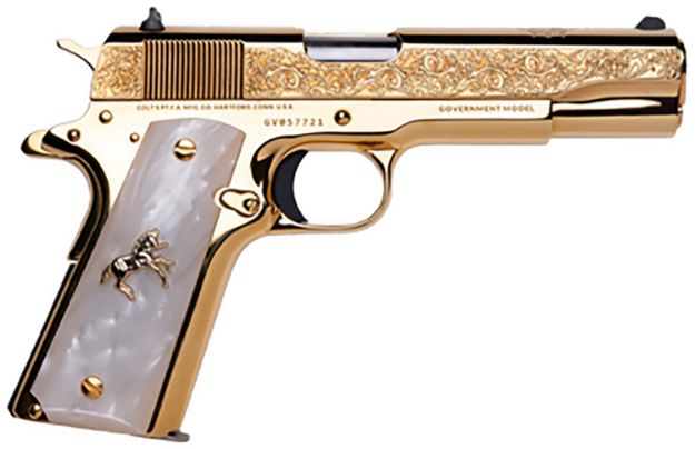 Picture of CNC CNCELRANCH COLT 1911 38 5 ENGRVD SLIDE 24K GLD