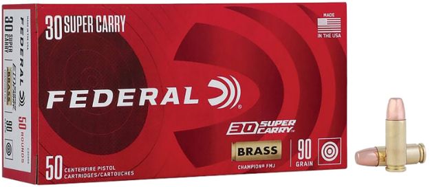 Picture of FED C3090A 30SUPER CARRY 90GR FMJ CHAM 50/20