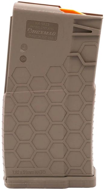 Picture of HEXMAG HX20-SR25-S1-FDE AR10 MAG 20R FDE