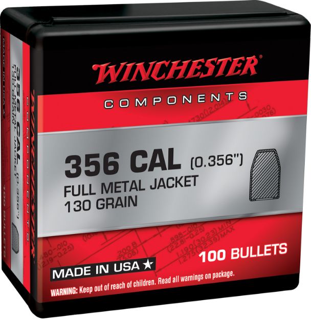 Picture of WIN WB38MC130X BUL 38 130 FMJ 100/10