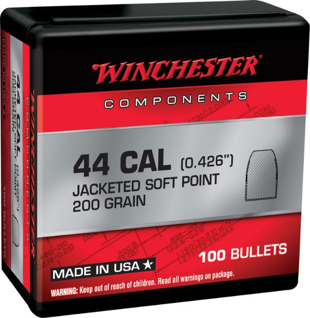 Picture of WIN WB44SP200X BUL 44MAG 200 SP 100/10