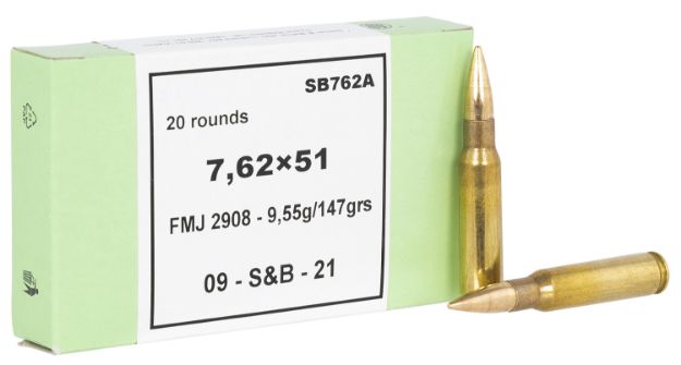 Picture of S&B SB762A 7.62X51 147 FMJ 20/30
