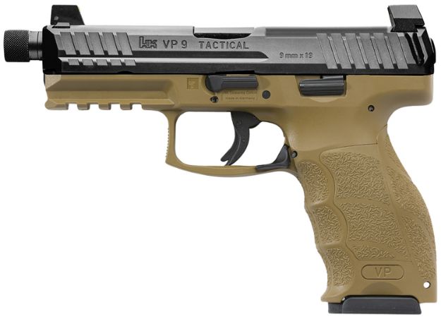 Picture of HK 81000774 VP9 TACT FDE W/ 3-17RD MAGS NS