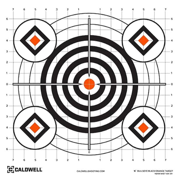 Picture of CALD 1175520 PAPER TARGET 16 BULLSEYE 10PK