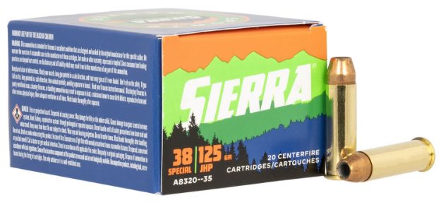 Picture of SIERRA A8320-35 SPORTS MSTR 38SP 125 JHP 20CT