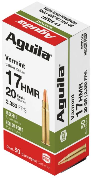 Picture of AGUILA 1B222347 17HMR 20JHP 50/20
