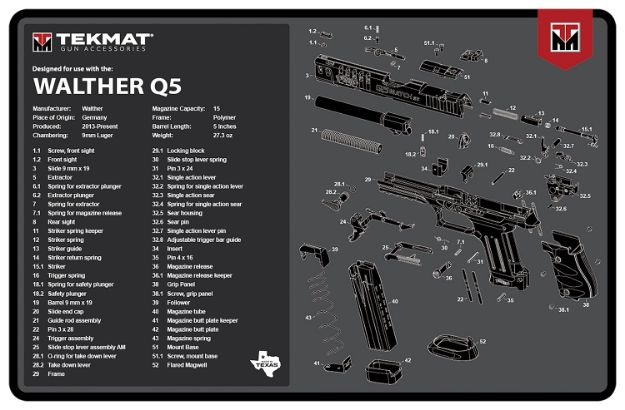 Picture of TEKMAT TEKR17WALQ5SF WALTHER Q5 SF