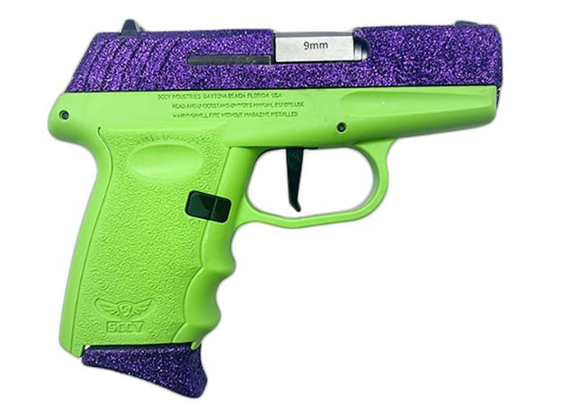 Picture of SCCY DVG-1DFLG 9MM 3.1 10R OR DRGNFLYPRPL