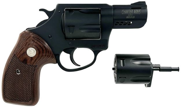 Picture of CHA 13920 MAGPUG&PITBULL 357/38/9M 2.2 5SHT BLK/WD