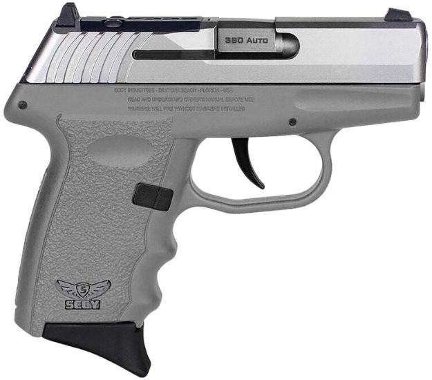 Picture of SCCY CPX-3TTSGRDR 380 2.96 10R NS TT/SGRY
