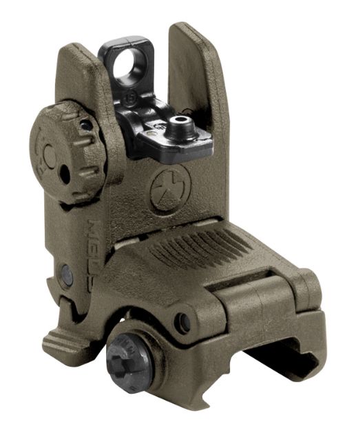 Picture of MAGPUL MAG248-ODG MBUS SIGHT REAR