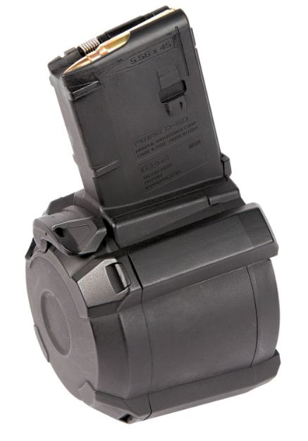 Picture of MAGPUL MAG576-BLK PMAG D-60 AR/M4 GEN M3 5.56X45