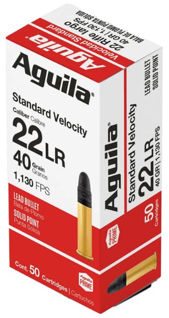 Picture of AGUILA 1B220332 22LR SV SP 40GR 50/40