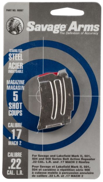 Picture of SAV 90007 MAG MKII 22LR/17HM2 SS 5RD