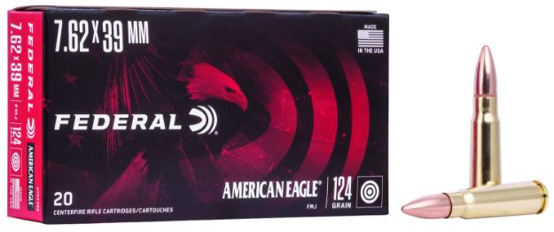 Picture of FED A76239A 7.62X39 124 FMJ 20/25