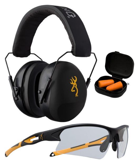 Picture of BRN 126368 RNG KIT MUFFS/EARPLUGS/GLASSES BLK