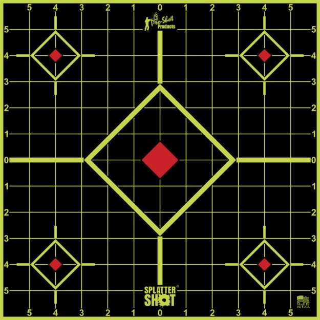 Picture of PROSHOT 12SI-GREEN-5PK 12" SPLATTER SIGHTIN TRG