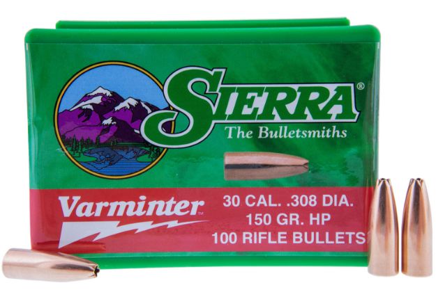 Picture of SIERRA 2136 .308 150 HP VARMINTER 100