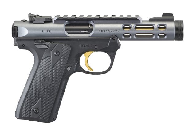 Picture of RUG 43934 MKIV 22/45 LITE 22LR 4.4 10R TB DMNDGRY