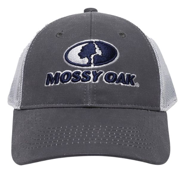 Picture of OUTDOOR MOFS46B USA FLAG HAT MOSSYOAK CHAR/WHITE
