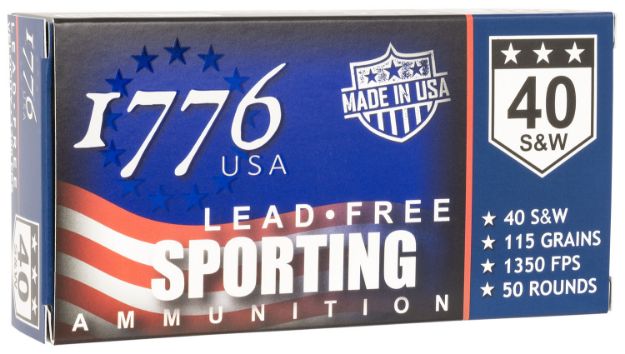 Picture of SINTERFIRE 1776040115 1776 USA 40 S&W 115GR 50/20