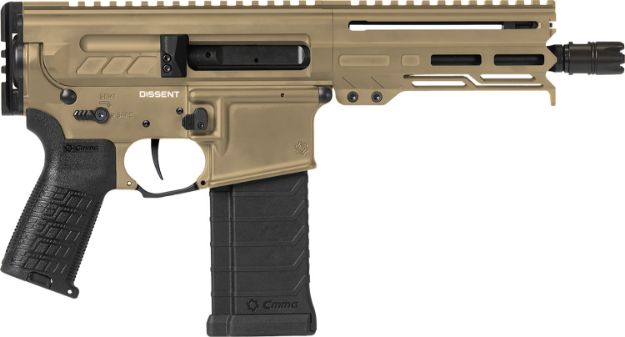 Picture of CMMG 54AA847CT DISSENT MK4 5.7X28 6.5 32R FDE