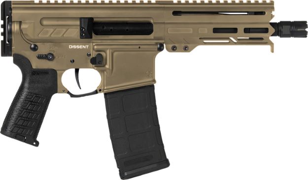 Picture of CMMG 55A938FCT DISSENT MK4 5.56MM 6.5 30R FDE
