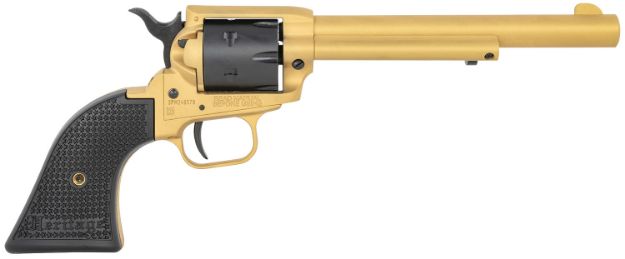 Picture of HER RR22S6 ROUGH R 22LR 6.5 6R BLK/GLD