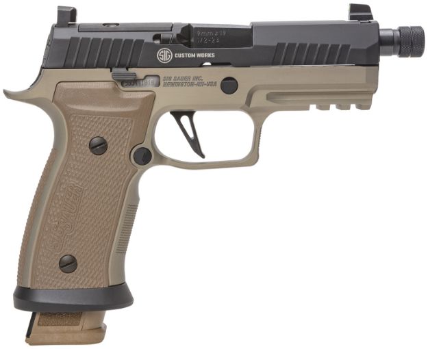 Picture of SIG 320AXGCA9CWCBTTBR2 P320 9M AXGCMBT 21R FDE