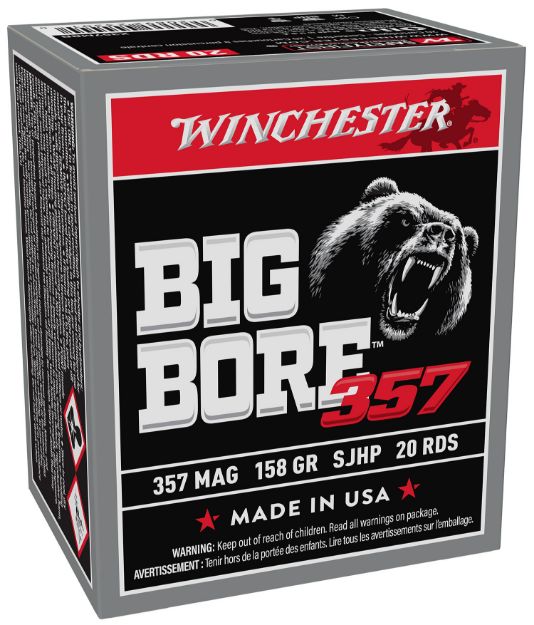 Picture of WIN X357MBB 357MAG 158 SJHP BIGBORE 20/10