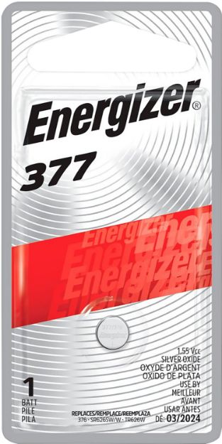 Picture of ENERGIZER 377BPZ 377Z 72PK/CS 1PK BATTERY