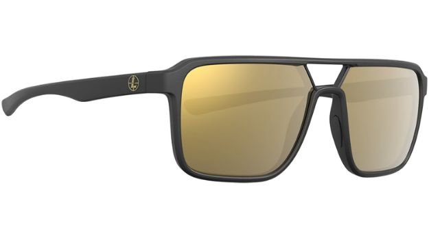 Picture of LEU 182675 BRIDGER MATTE BLACK BRNZ MIRROR