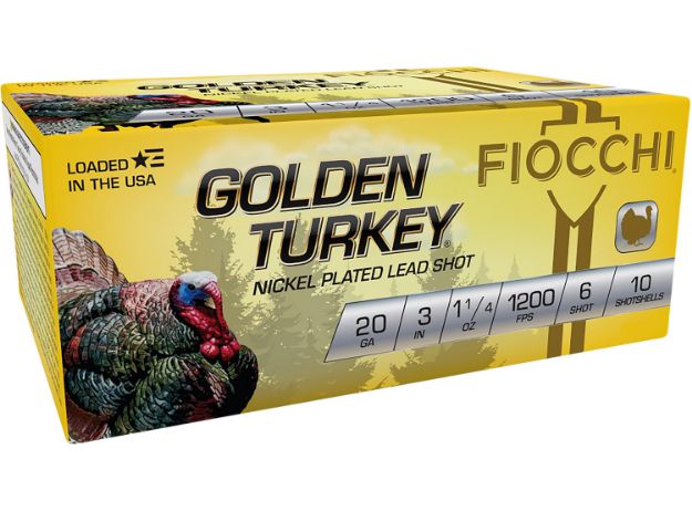 Picture of FIO 203TRKC6 GLD TRKY NCKL 20 3IN 6SHT 11/4 10/10