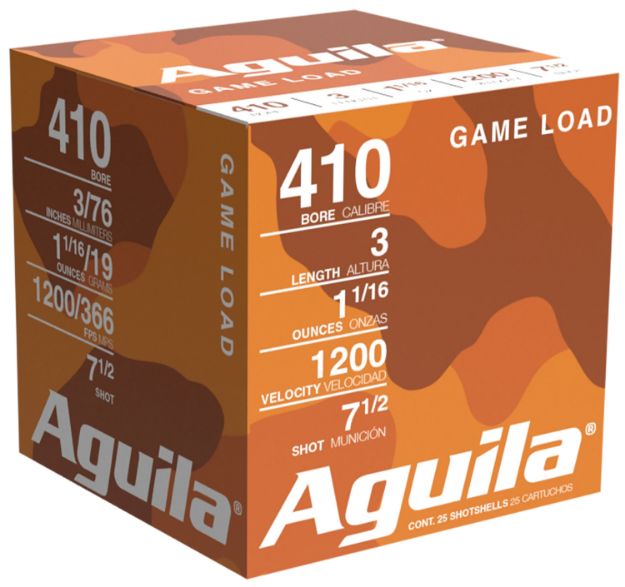 Picture of AGUILA 1CHB4127 GAME 410G 3" #7.5 11/16 25/10