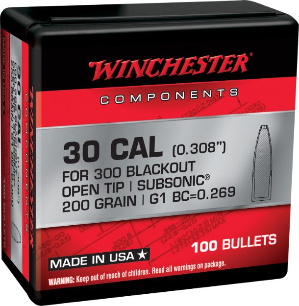 Picture of WIN WB300B200X 300 BLACKOUT 200 FB OPEN TIP 100/10