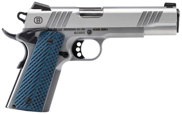 Picture of BERSA B19117050SMBL B1911 45 NS 5 8R BL/SS