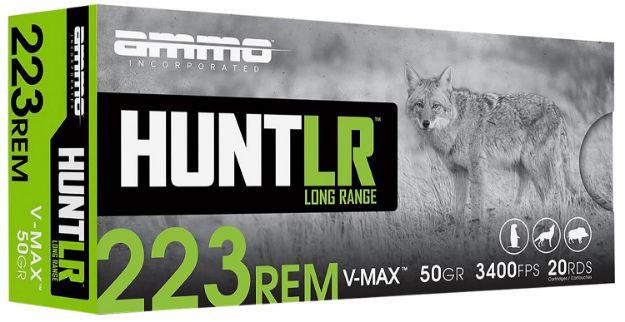 Picture of AMMOINC 223050VMXA20 HUNT LR 223 50 VMAX 20/10