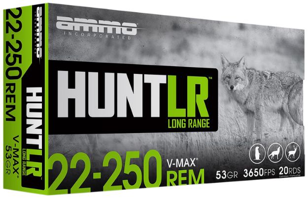 Picture of AMMOINC 22250053VMXA20 HUNT LR 22250 53VMAX 20/10