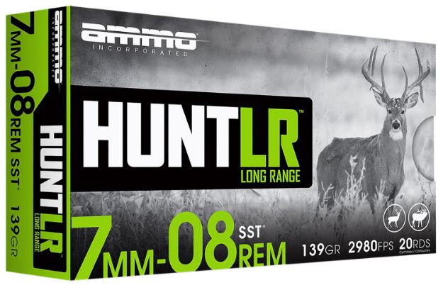 Picture of AMMOINC 7MM08139SSTA20 HUNT LR 7MM08 139SST 20/10