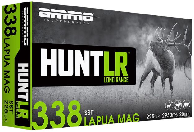 Picture of AMMOINC 338LM225STA20 HUNTLR 338LAP 225GR 20/10