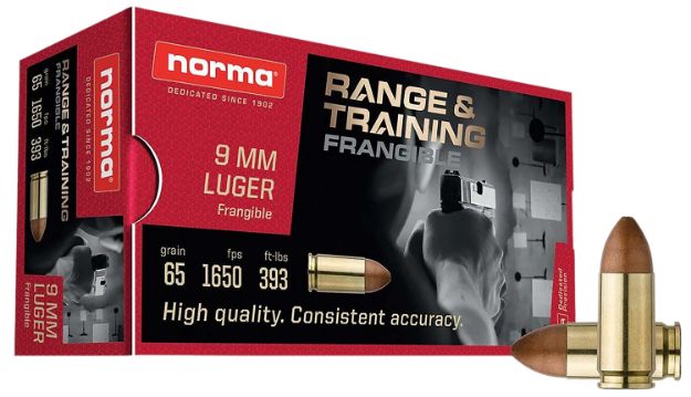 Picture of NORMA*630140050 9MM 65GR FRANGIBLE 50/20