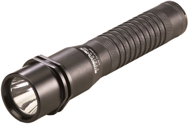 Picture of STL 74353 STRION LED FLASHLIGHT ACDC PIGGYBCK BLK