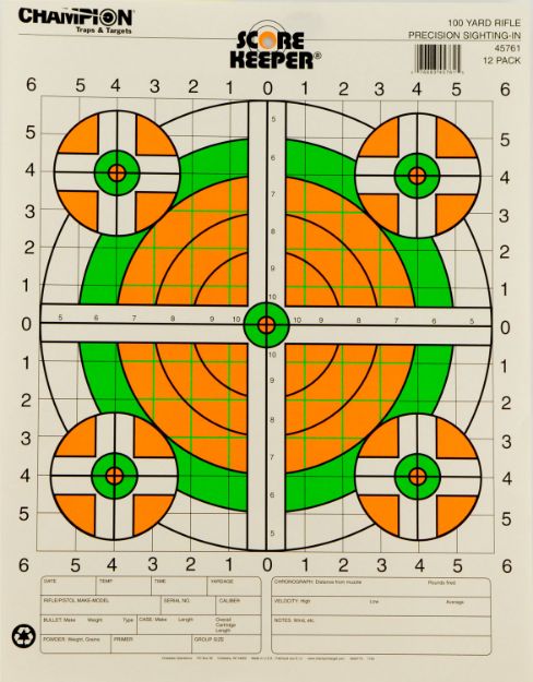 Picture of CHAMP 45761 SCOREKEEPER 100YD SIGHT IN