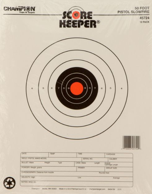 Picture of CHAMP 45724 50FT PISTOL SLOWFIRE