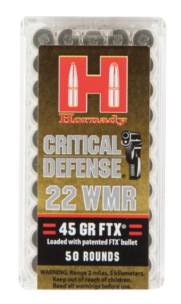 Picture of HORN 83200 CRITDEF 22WMR 45 FTX 50/40