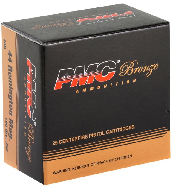 Picture of PMC 44B 44MAG 180 JHP 25/20